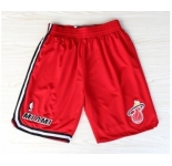 Miami Heat Red Throwback Short
