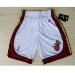 Miami Heat White Short