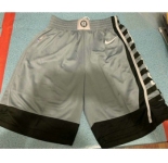 Men's Brooklyn Nets Gray 2019 NEW Nike Swingman Stitched NBA Shorts