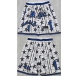 Men's Orlando Magic #1 Penny Hardaway White 2025 Shorts