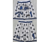 Men's Orlando Magic #1 Penny Hardaway White 2025 Shorts