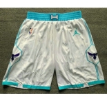 Men's Charlotte Hornets White 2021 Brand Jordan Swingman Stitched NBA Shorts