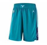 Men's Jordan Brand Teal Charlotte Hornets Icon Swingman Basketball Shorts