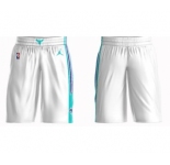 Men's Jordan Brand White Charlotte Hornets Icon Swingman Basketball Shorts