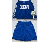 Men's Milwaukee Bucks Royal Shorts