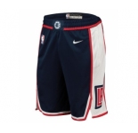 Clippers Navy City Edition Swingman Shorts