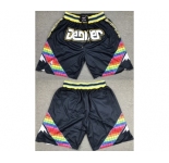 Men's Denver Nuggets Navy Shorts (Run Smaller)