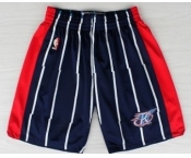 Houston Rockets Blue Throwback Short