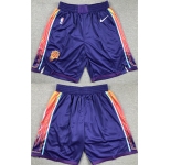 Men's Phoenix Suns Purple City Edition Shorts (Run Small)
