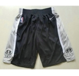 Nike San Antonio Spurs Black Swingman Shorts