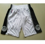 Nike San Antonio Spurs White Swingman Shorts