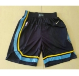 Men's Memphis Grizzlies Black 2019 Nike Swingman Stitched NBA Shorts