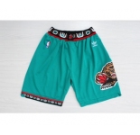 Men's Memphis Grizzlies Teal Hardwood Classics Shorts