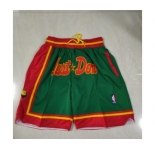Men's Seattle Supersonics Green Just Don Swingman Throwback Shorts