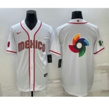 Men's USA Baseball Big Logo 2023 White World Classic Stitched Jersey