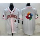 Men's USA Baseball Big Logo 2023 White World Classic Stitched Jerseys