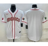 Men's USA Baseball Blank 2023 White World Classic Stitched Jerseys