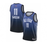 Men's 2023 All-Star #11 DeMar DeRozan Blue Game Swingman Stitched Basketball Jersey