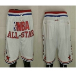 1988 All-Star East Shorts (White) JUST DON By Mitchell & Ness