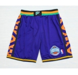 1995 All-Star Purple Hardwood Classics Swingman Shorts