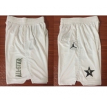 NBA White Jordan Swingman 2018 All Star Shorts