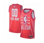 Men 2022 All Star Active Player Custom Maroon Basketball Jersey