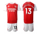 Men's Arsenal F.C #13 Kepa Arrizabalaga 2026 Red Home Soccer Jersey Suit