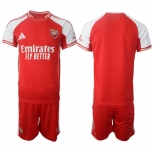 Men's Arsenal F.C Blank Red 2025 Home Soccer Jersey Suit