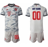 Men's FC Bayern M端nchen Custom Jersey With Shorts1