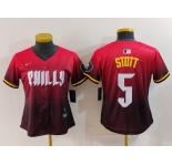 Women's Philadelphia Phillies #5 Bryson Stott Red 2024 City Connect Limited Jersey