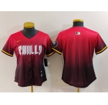 Women's Philadelphia Phillies Blank Red 2024 City Connect Limited Jersey