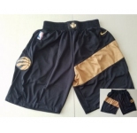 Men's Toronto Raptors Black Nike Swingman Shorts