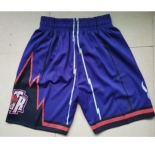 Men's Toronto Raptors Purple Hardwood Classics Soul Swingman Throwback Jersey