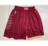 Raptors Red City Edition Nike Swingman Shorts