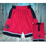Toronto Raptors Red Nike Swingman Shorts