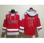 Men's Los Angeles Angels #6 Anthony Rendon Red Ageless Must-Have Lace-Up Pullover Hoodie