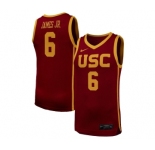 USC Trojans #6 JAMES JR. Red Jerseys