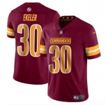 Youth Washington Commanders #30 Austin Ekeler Burgundy Vapor Limited Stitched Football Jersey