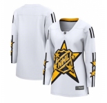 Women All Star Game 2024 White Breakaway Stitched Hockey Jersey