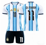 2026 FIFA World Cup Argentina Soccer Home Jersey #11 Angel Di Maria