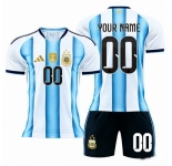 2026 FIFA World Cup Argentina Soccer Home Jersey Custom