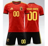 2026 FIFA World Cup Belgium Soccer Home Jersey Custome