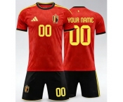 2026 FIFA World Cup Belgium Soccer Home Jersey Custome