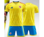 2026 FIFA World Cup Colombia Soccer Home Jersey Blank
