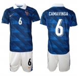 Men's France #6 CAMAVINGA National Team FIFA x World Cup 2026 Home On Field Jersey
