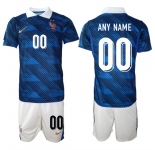 Men's France Custom Any Name And Number National Team FIFA x World Cup 2026 Home On Field Jersey