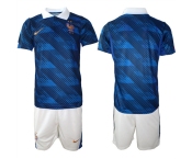 Men's France Navy 2026 Home Soccer Jersey Suit