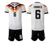Men's Germany #6 Joshua Kimmich White 2025-26 Home Soccer Jersey Suit