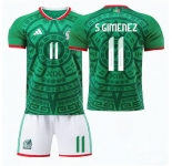 2026 FIFA World Cup Mexico Soccer Home Jersey #11