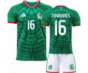 2026 FIFA World Cup Mexico Soccer Home Jersey #16